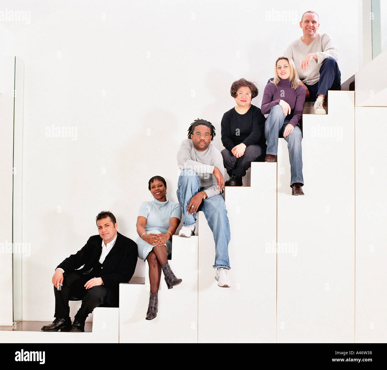 Asian multiracial group hi-res stock photography and images - Alamy