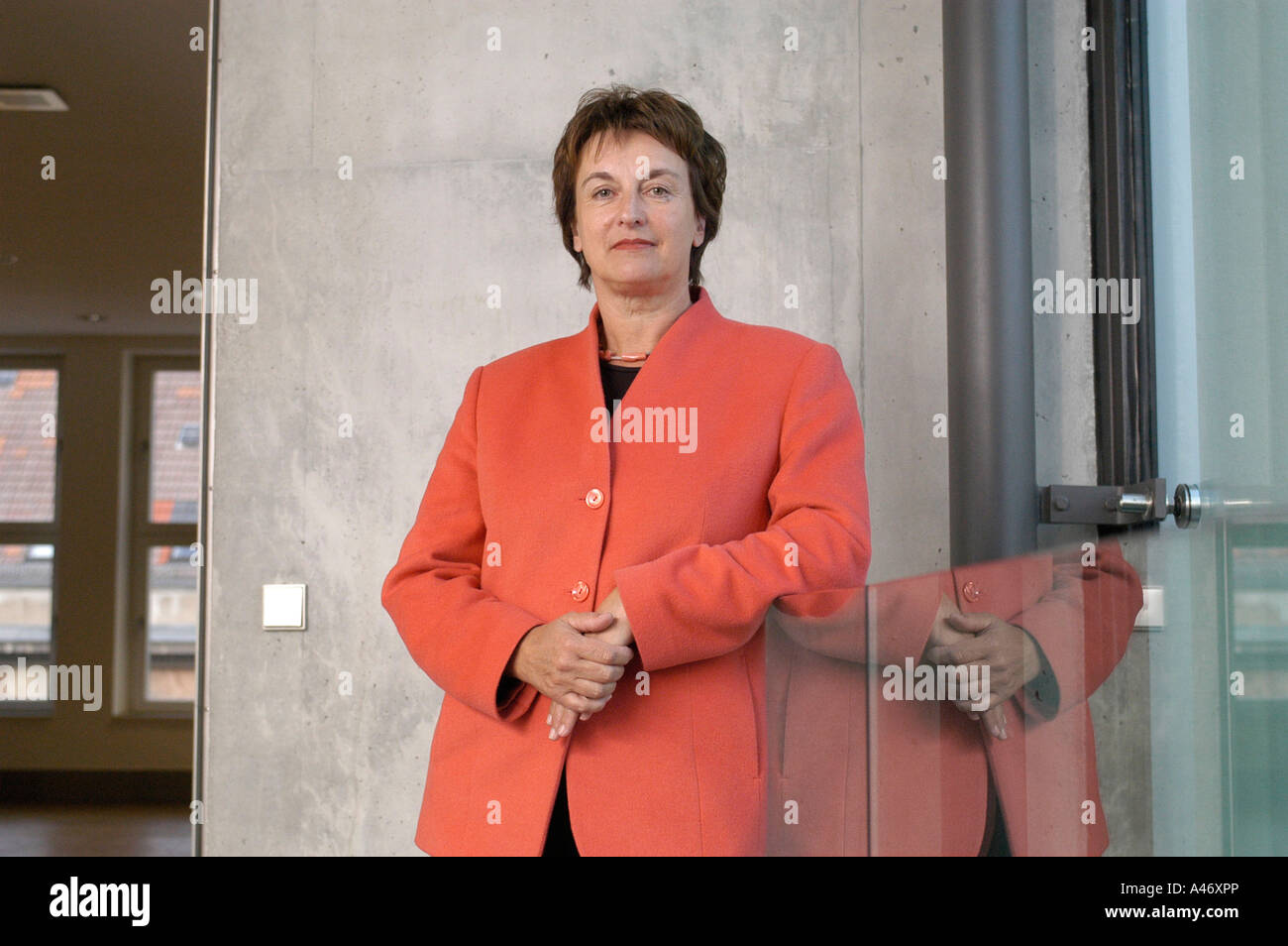 Brigitte Zypries, Minister of Justice Stock Photo