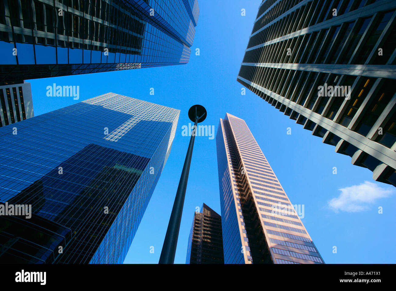 Buildings light downtown hi-res stock photography and images - Alamy