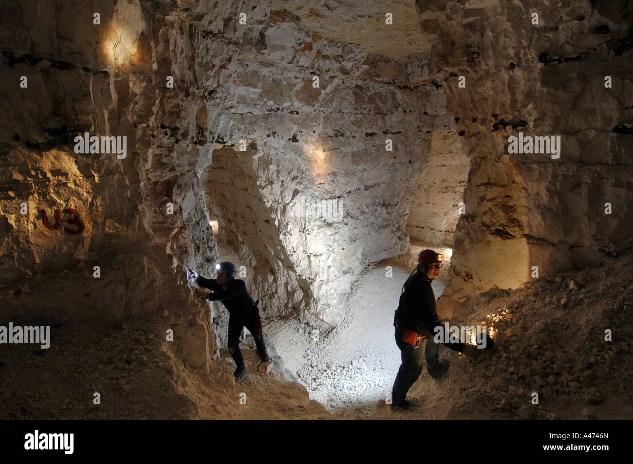 Chalk mines hi-res stock photography and images - Alamy