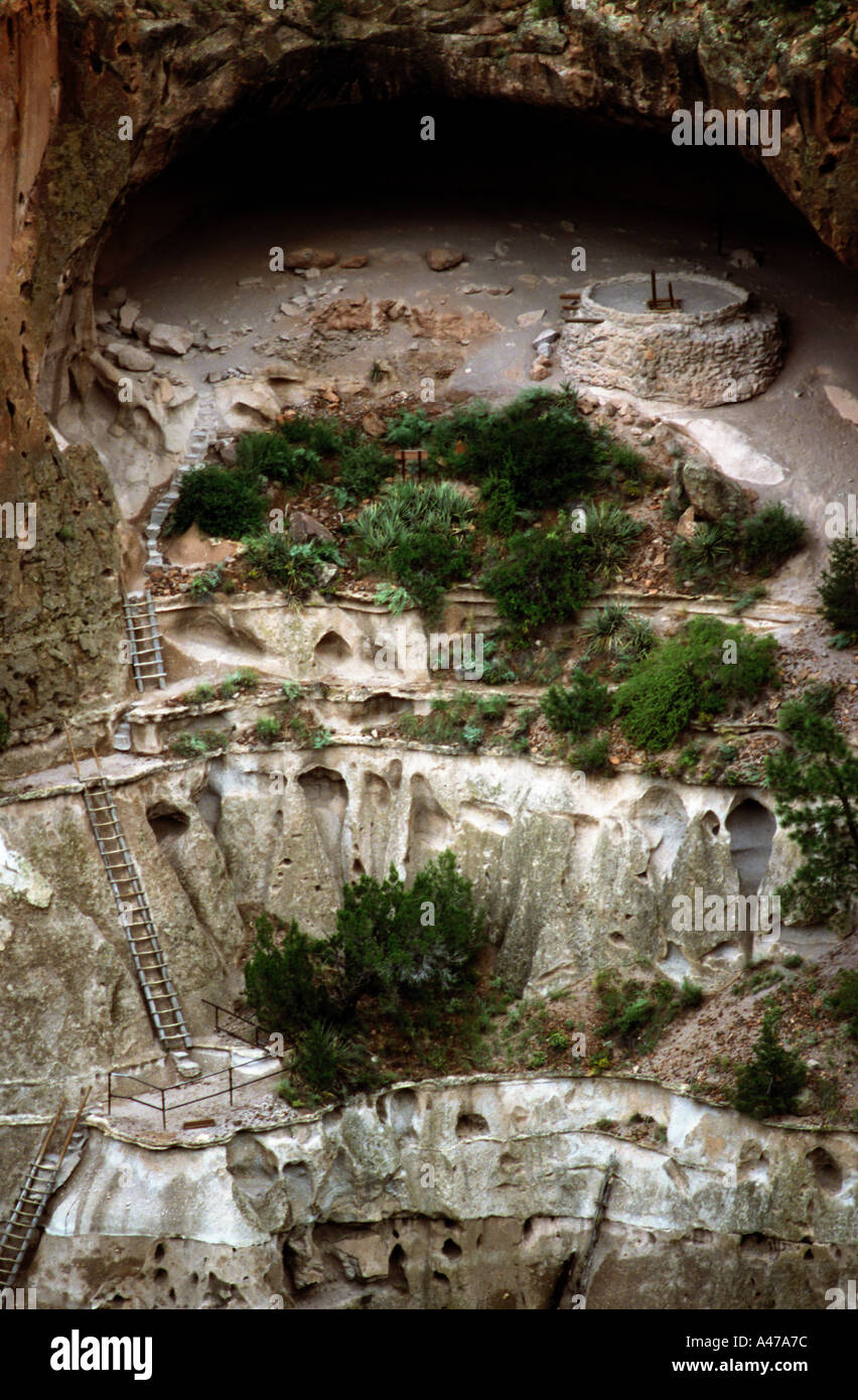 Alcove House Ceremonial Cave Bandelier National Monument New Mexico