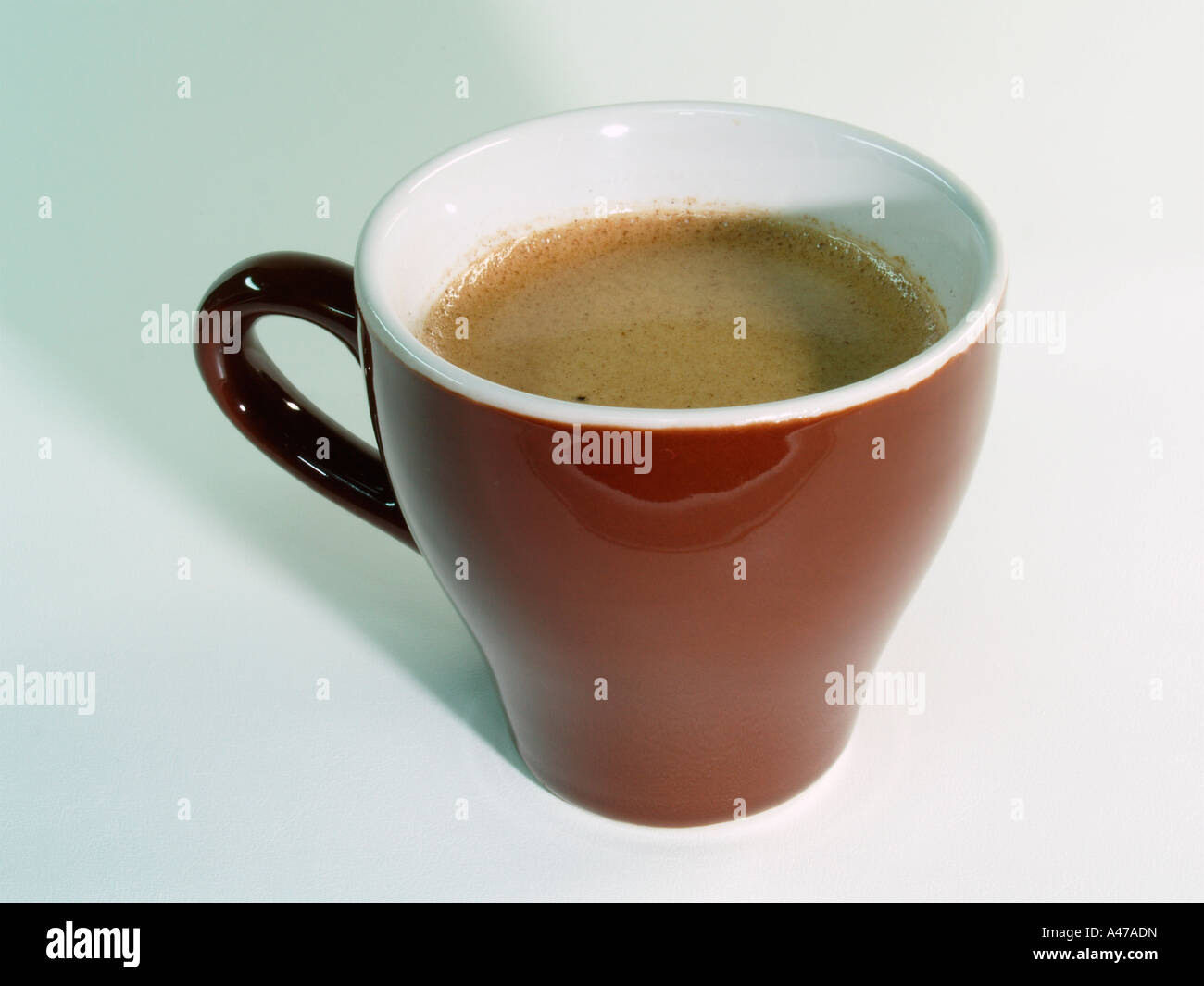 cup of coffee, espresso with a little smooth foam Stock Photo Alamy