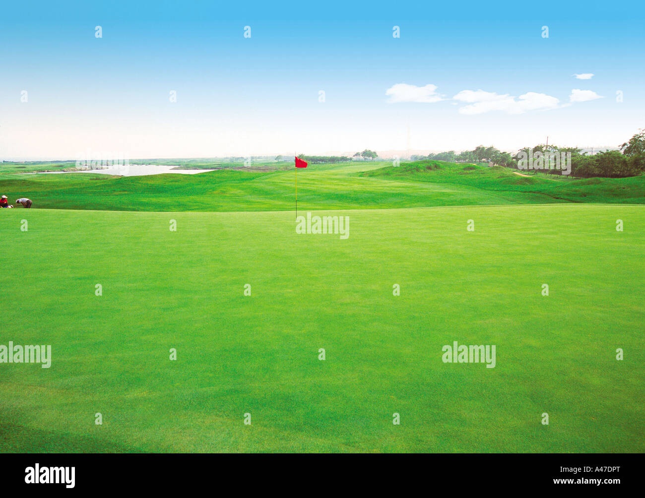 Golf Links and Course Stock Photo - Alamy