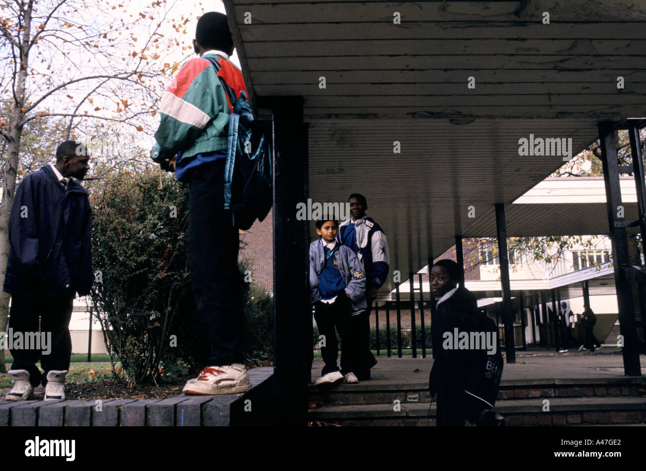 Hackney downs school london Stock Photo Alamy