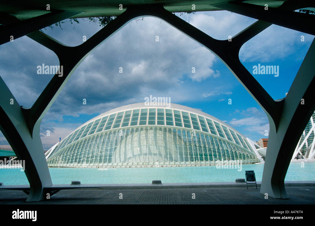 Ciudad De Las Artes Y Ciencias Valencia Stock Photo - Alamy