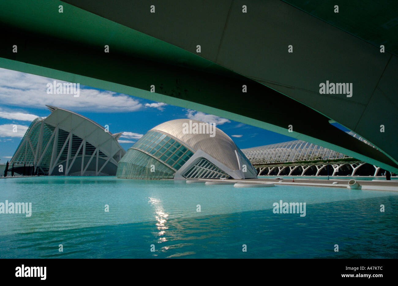 Ciudad De Las Artes Y Ciencias Valencia Stock Photo - Alamy