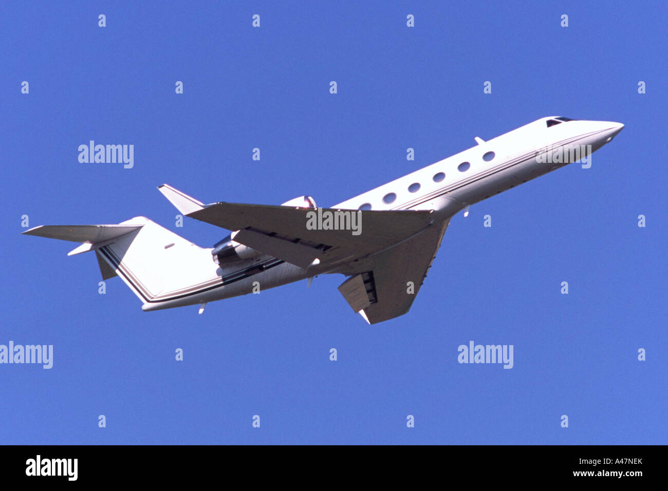Gulfstream iv operated netjets departing hires stock photography and images Alamy