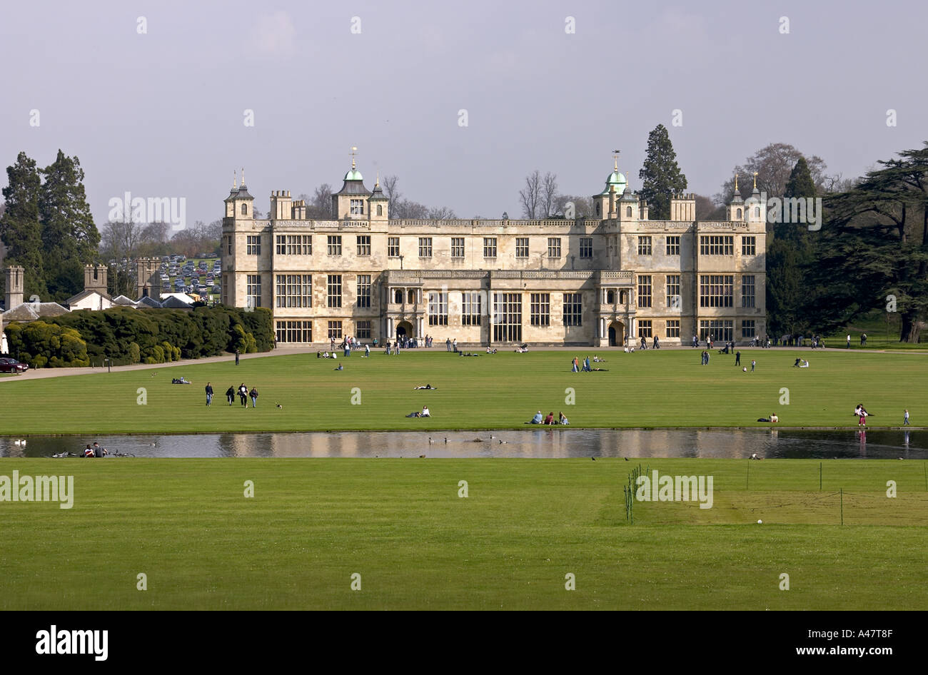 Audley End House Saffron Walden Cambridgeshire England Stock Photo Alamy