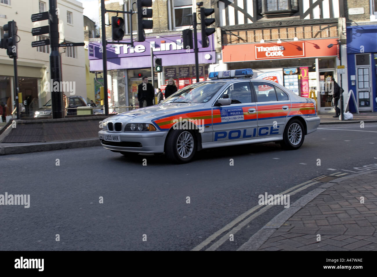 Bmw police car hi-res stock photography and images - Alamy