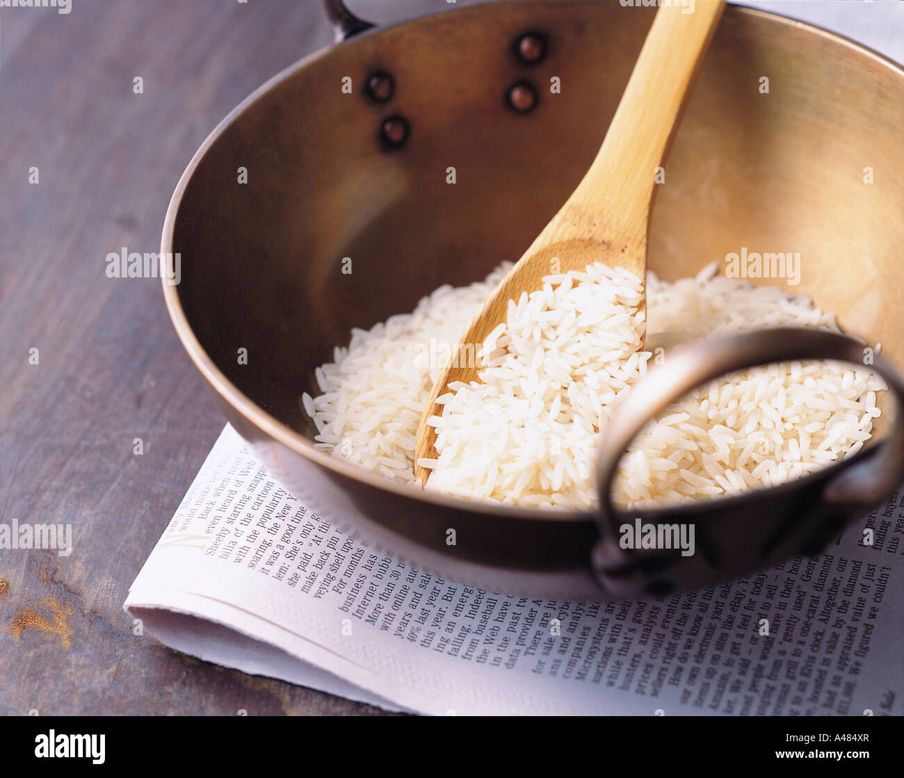 High angle shot rice hi-res stock photography and images - Alamy