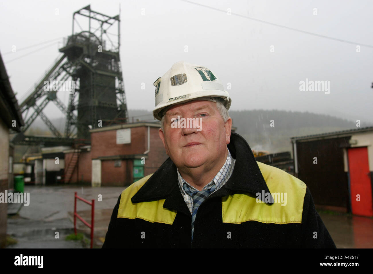 Tyrone O Sullivan Chief Executive Tower Colliery Hirwaun Rhondda South Wales Stock Photo