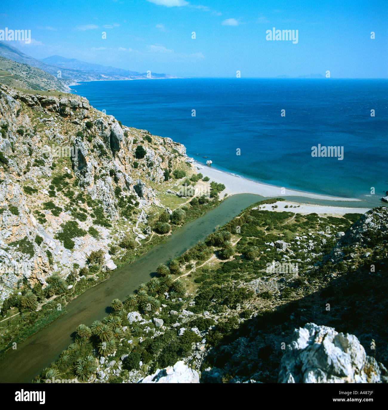 Mouth of a river Stock Photo Alamy