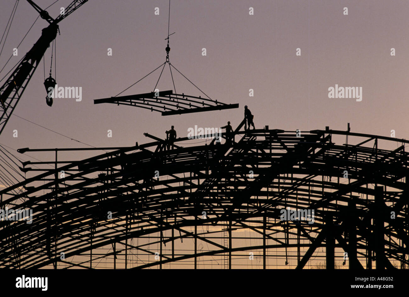 construction of hayes galleria hatfield Stock Photo Alamy