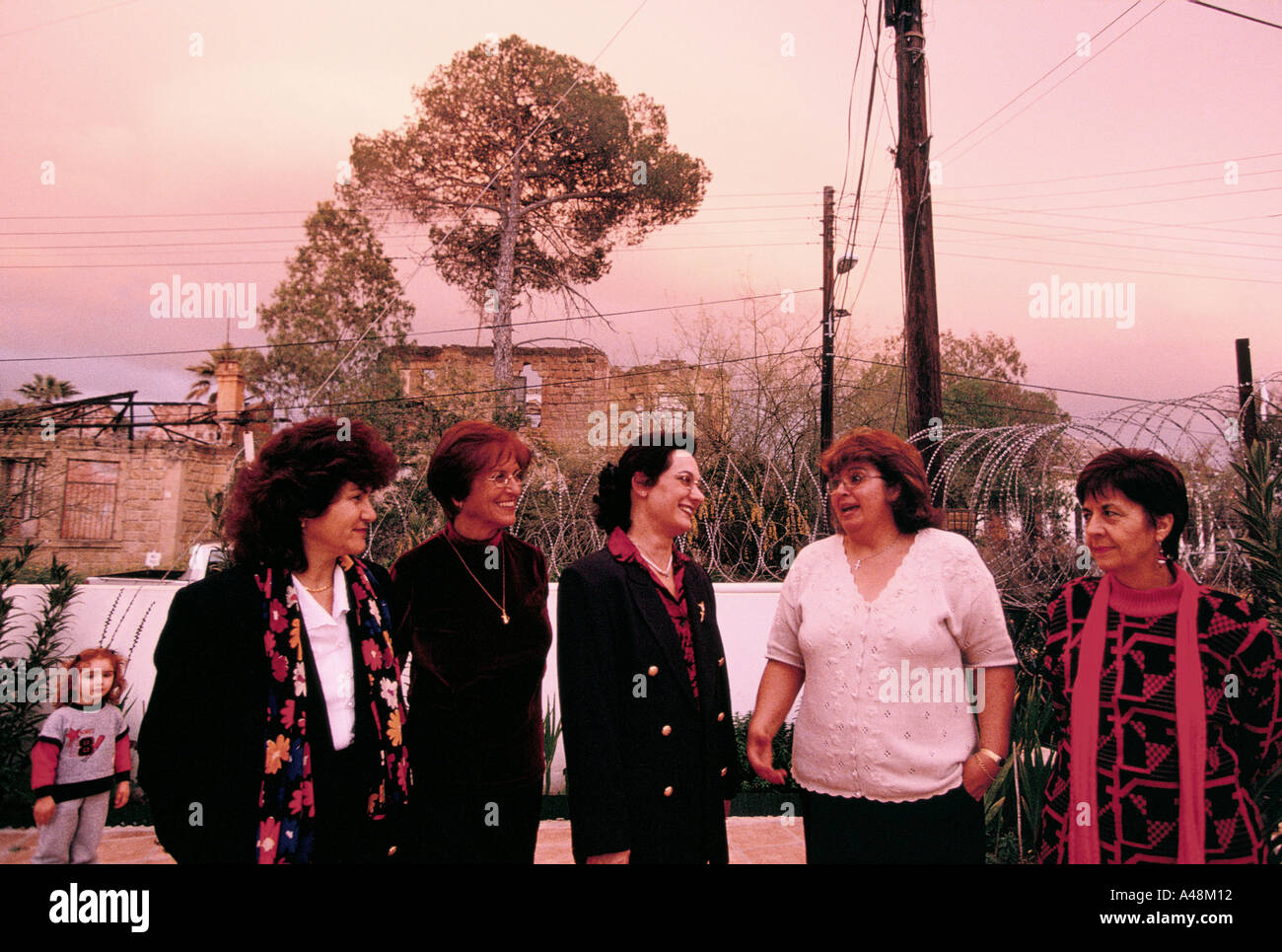 The Greek cypriot choir for reconciliation and unification singing at