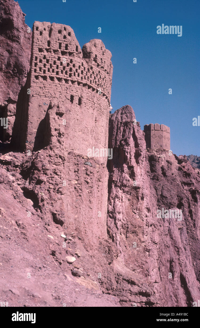 Shahr I Zohak The Red City Bamiyan Afghanistan Stock Photo