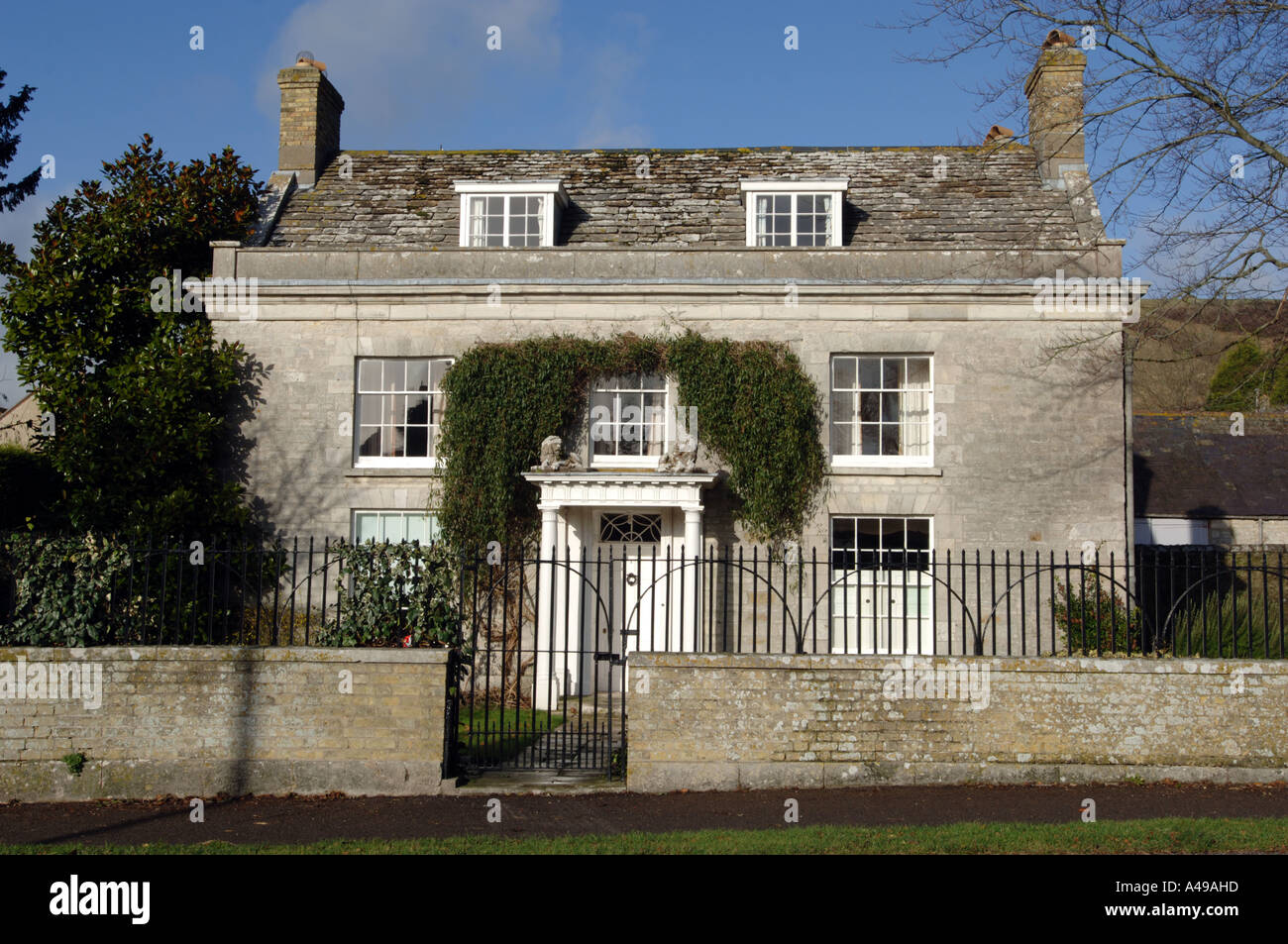 Former house of Admiral Masterman Hardy at Portesham Dorset. He served