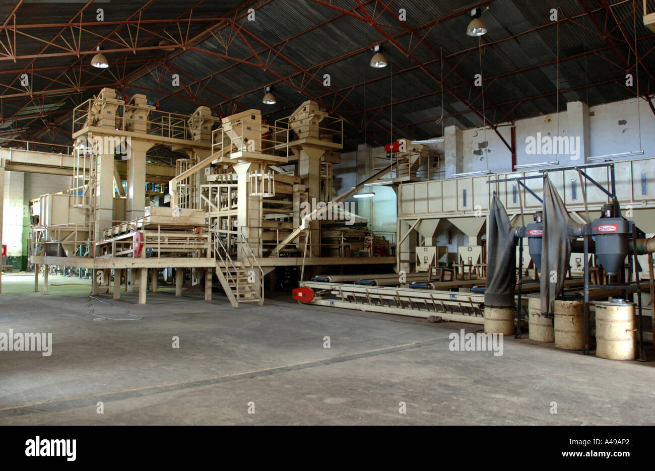 Peanut factory The Gambia Stock Photo 6272225 Alamy