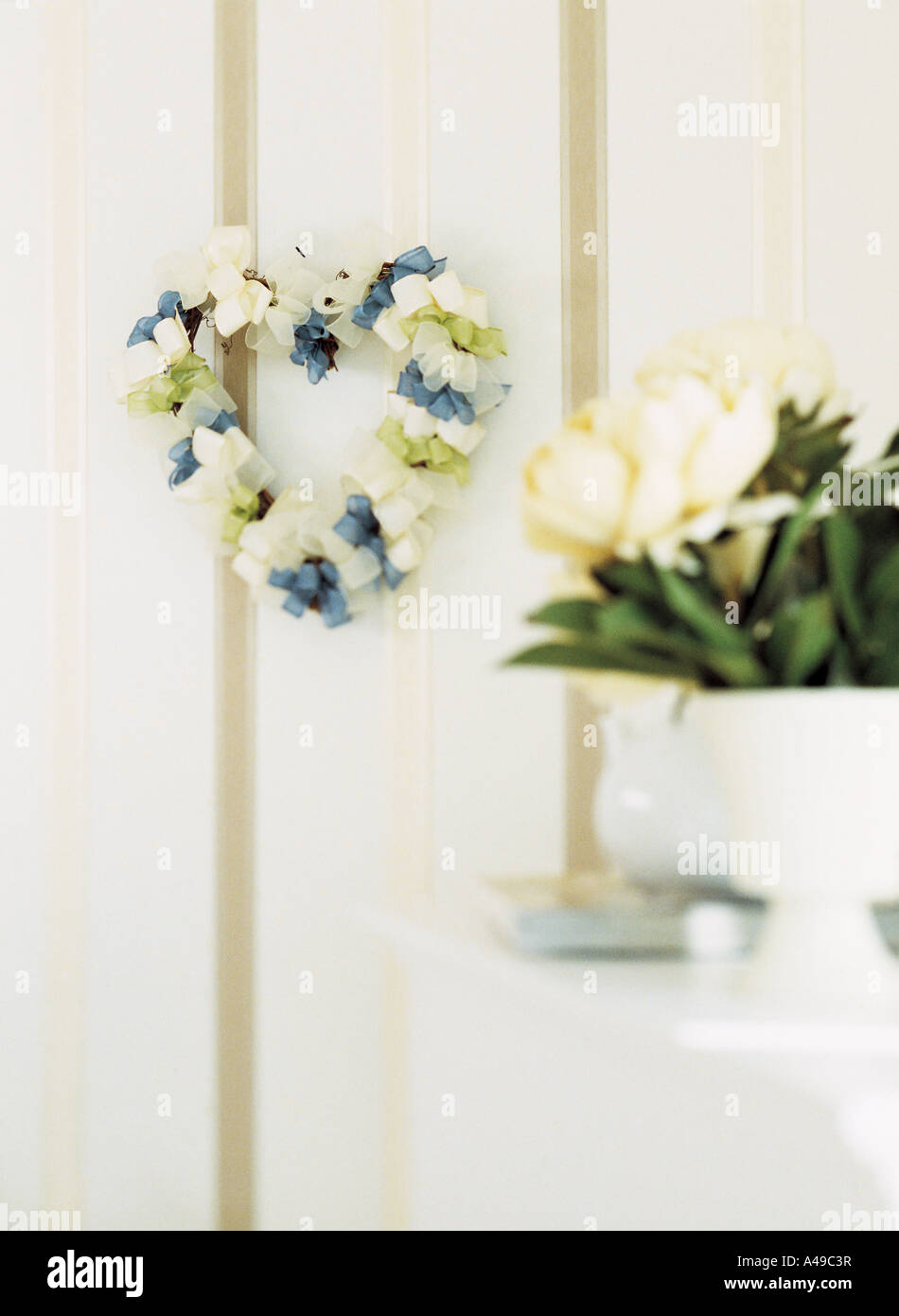 Flower heart hanging indoors hi-res stock photography and images - Alamy