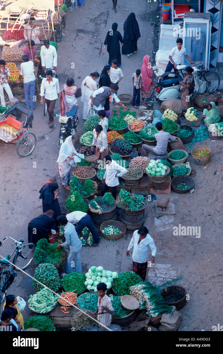 Market / Hyderabad Stock Photo