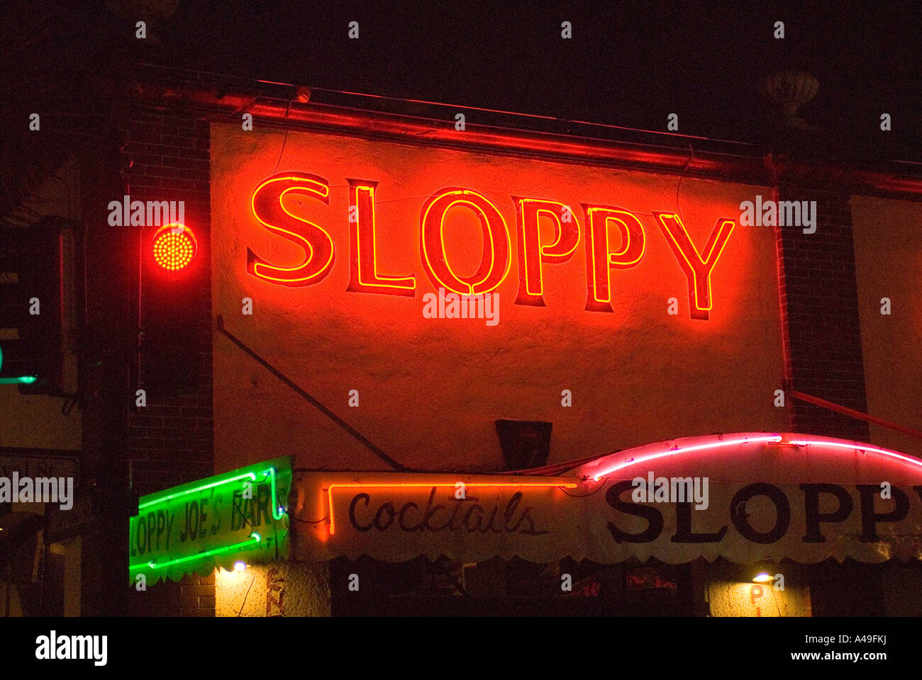 USA Florida Keys Sloppy Joe s Bar on Duval Street Key West Stock Photo