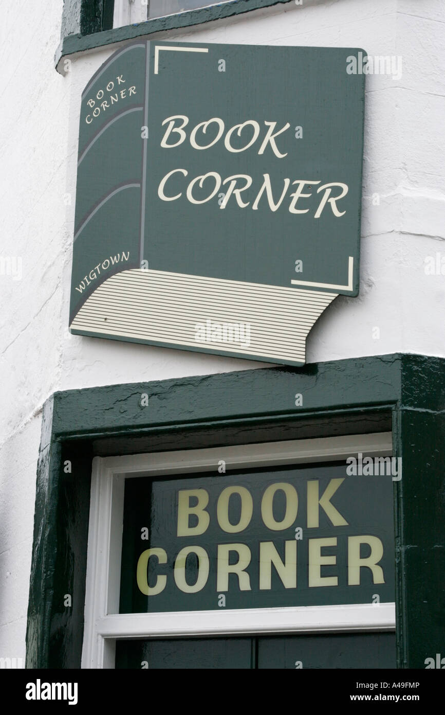 Bookshop in Wigtown Dumfries and Galloway South West Scotland Stock Photo