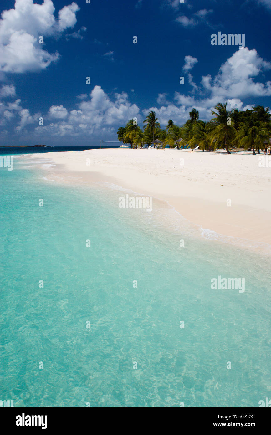 WEST INDIES Caribbean St Vincent The Grenadines Palm Island Beach