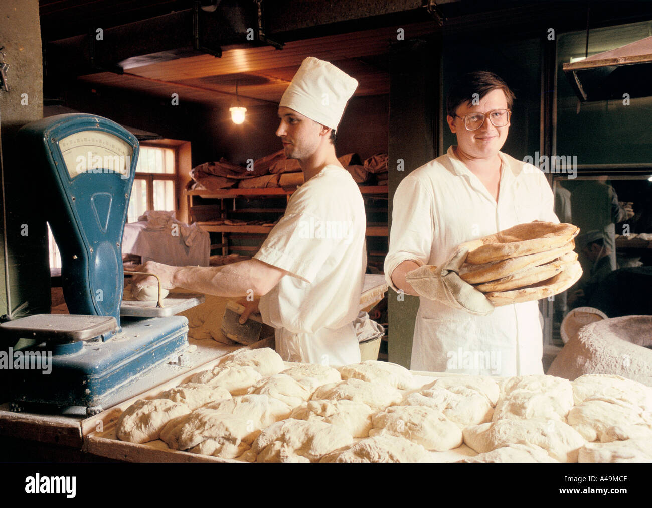 lavash private bakery moscow Stock Photo Alamy