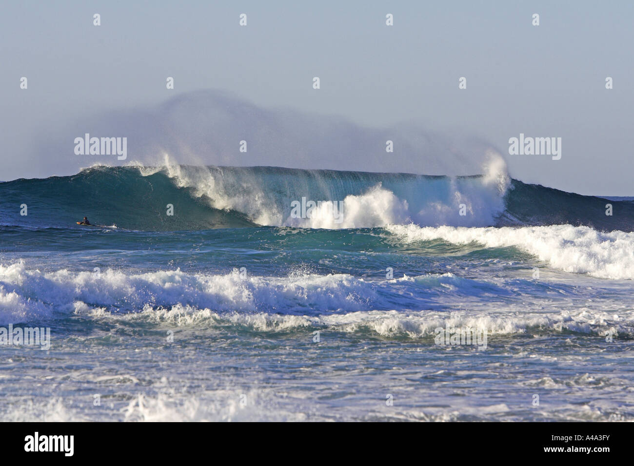 waves at the coast Stock Photo