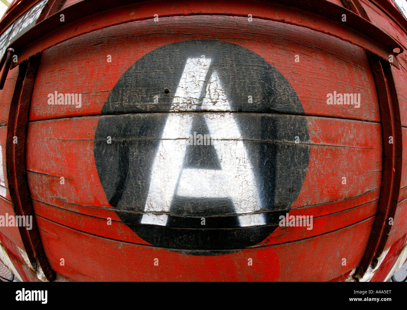 big letter A Stock Photo - Alamy