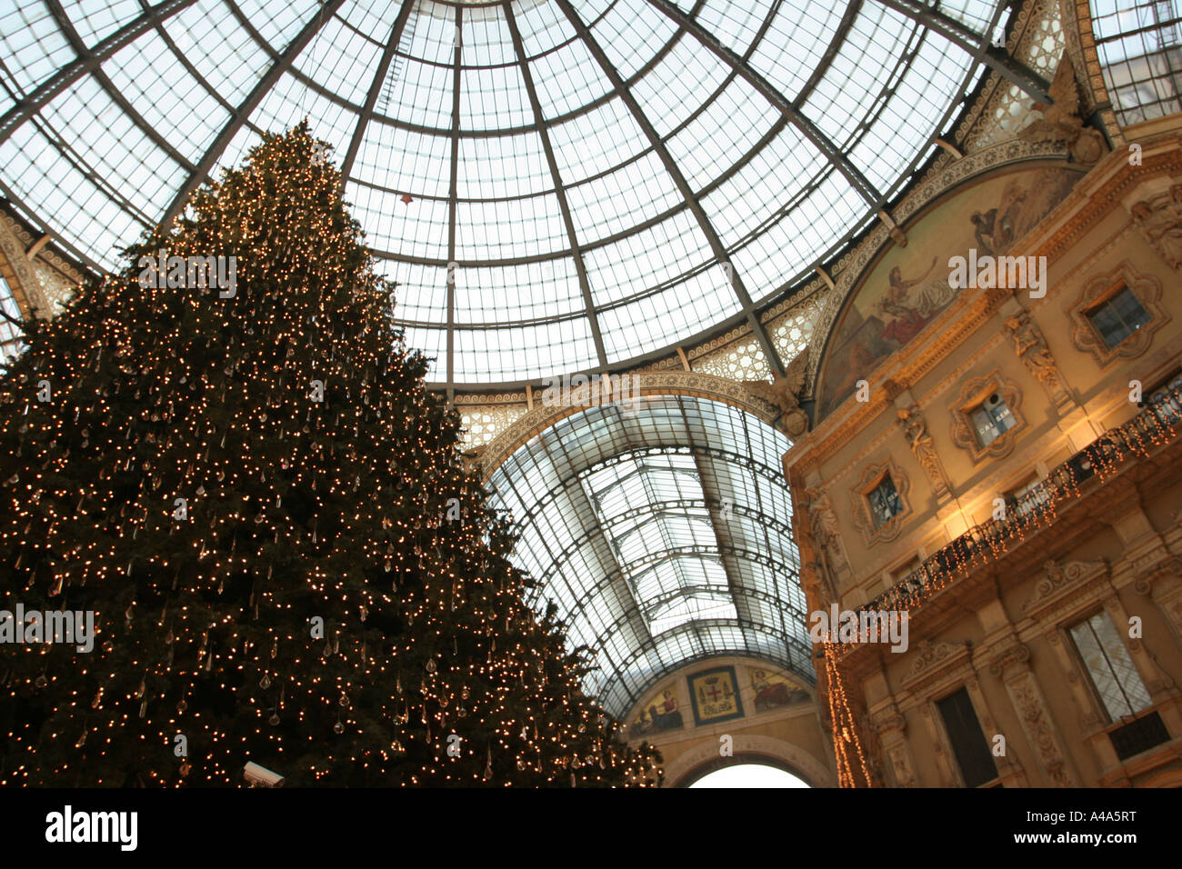 Swarovski Christmas tree Galleria Vittorio Emanuele Milan Lombardy