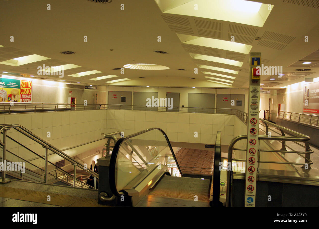 Underground Turin Piedmont Italy Stock Photo Alamy