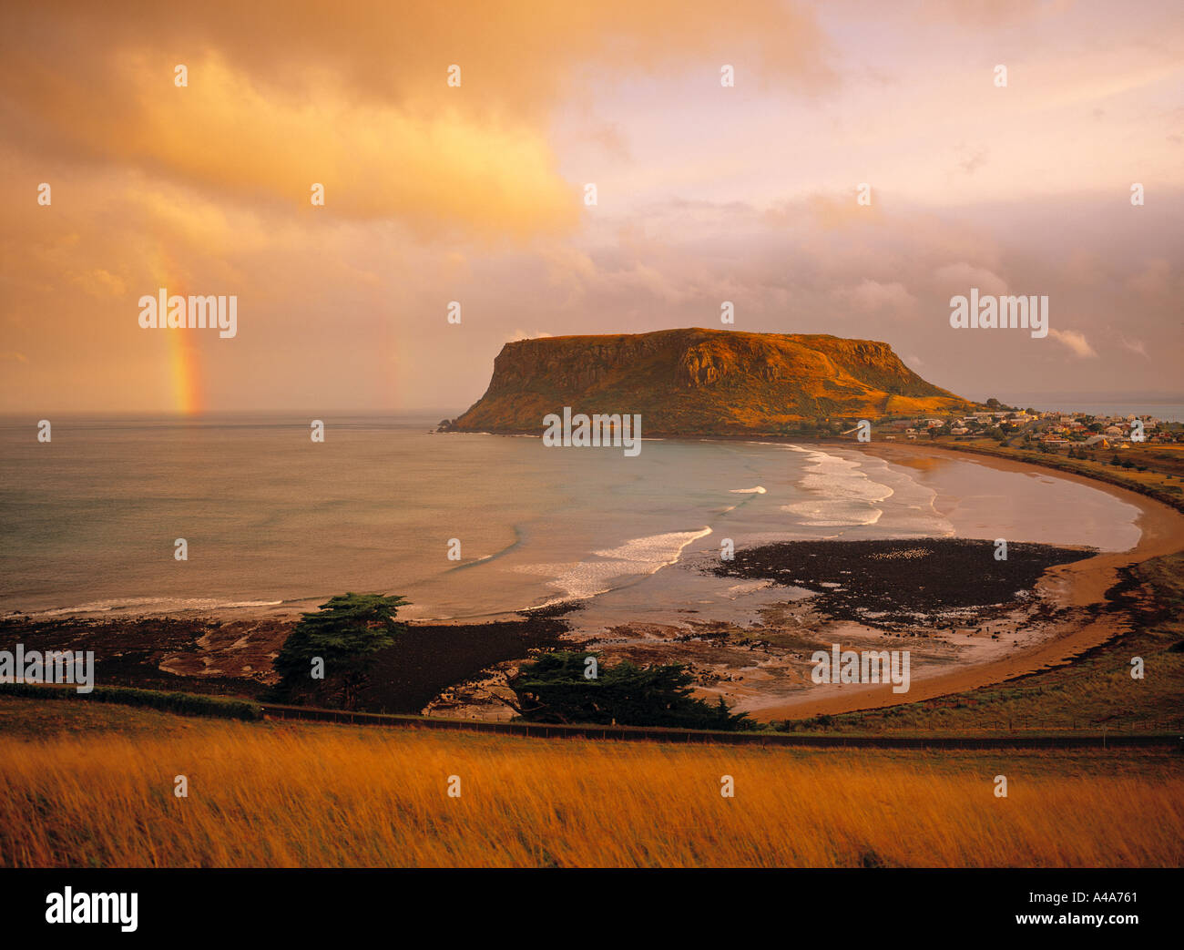 Circular Head, Stanley, Tasmania, Australia Stock Photo Alamy