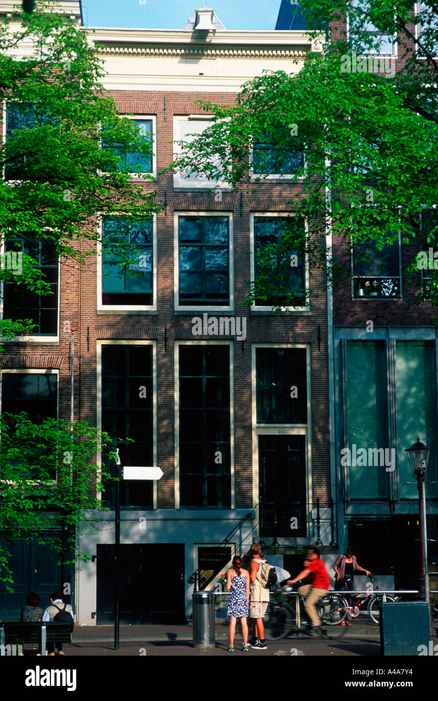 Anne Frank house / Amsterdam Stock Photo