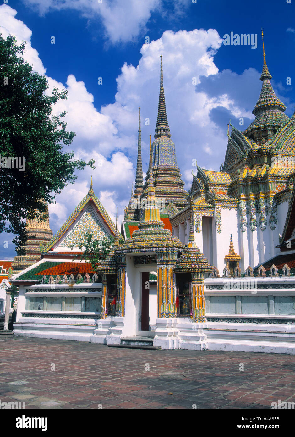 Wat Pho, Bangkok, Thailand Stock Photo