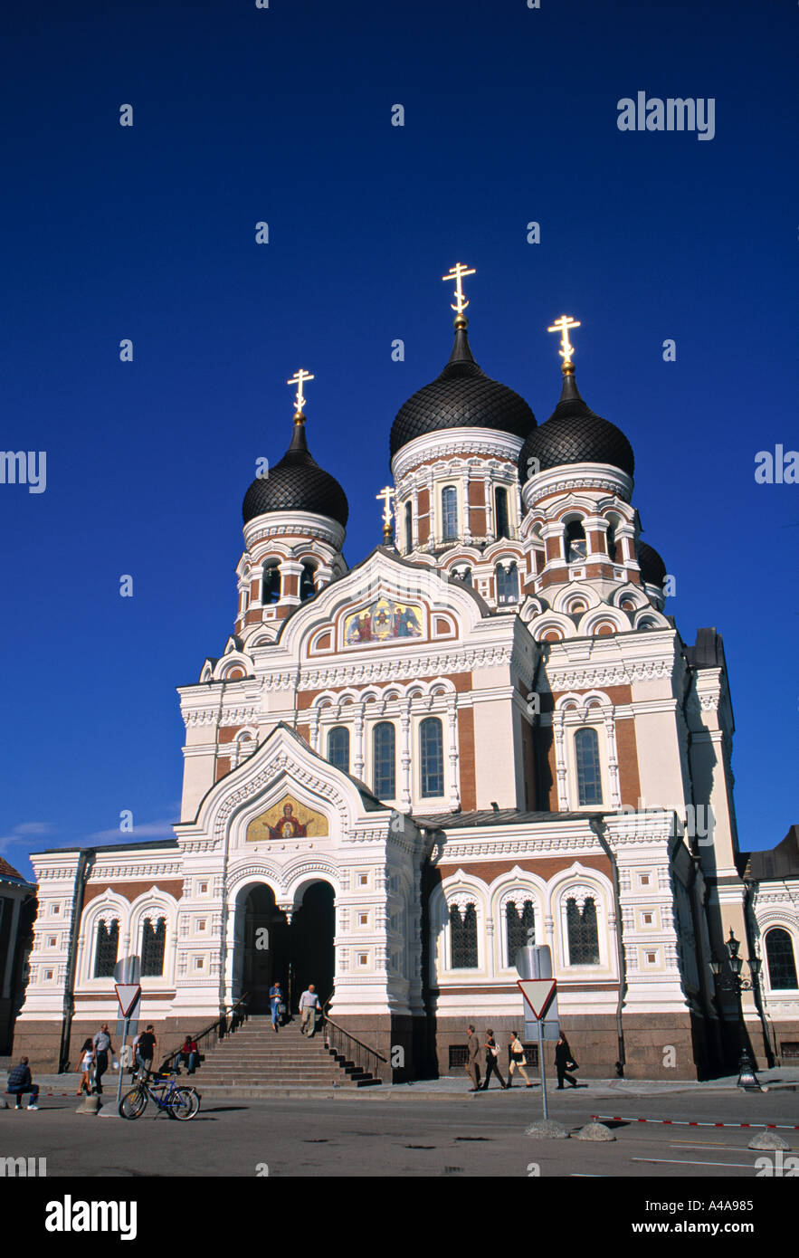 Alexandr Nevsky Cathedral, Tallinn, Estonia Stock Photo