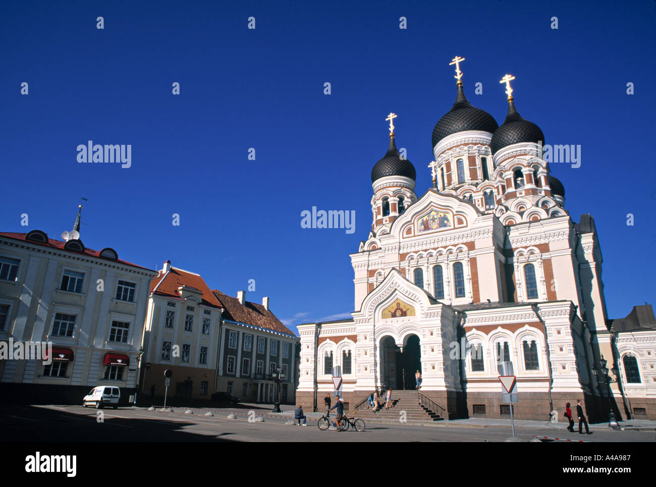 Alexandr Nevsky Cathedral, Tallinn, Estonia Stock Photo