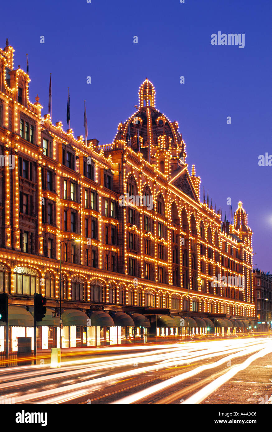 Harrods, Knightsbridge, London Stock Photo Alamy