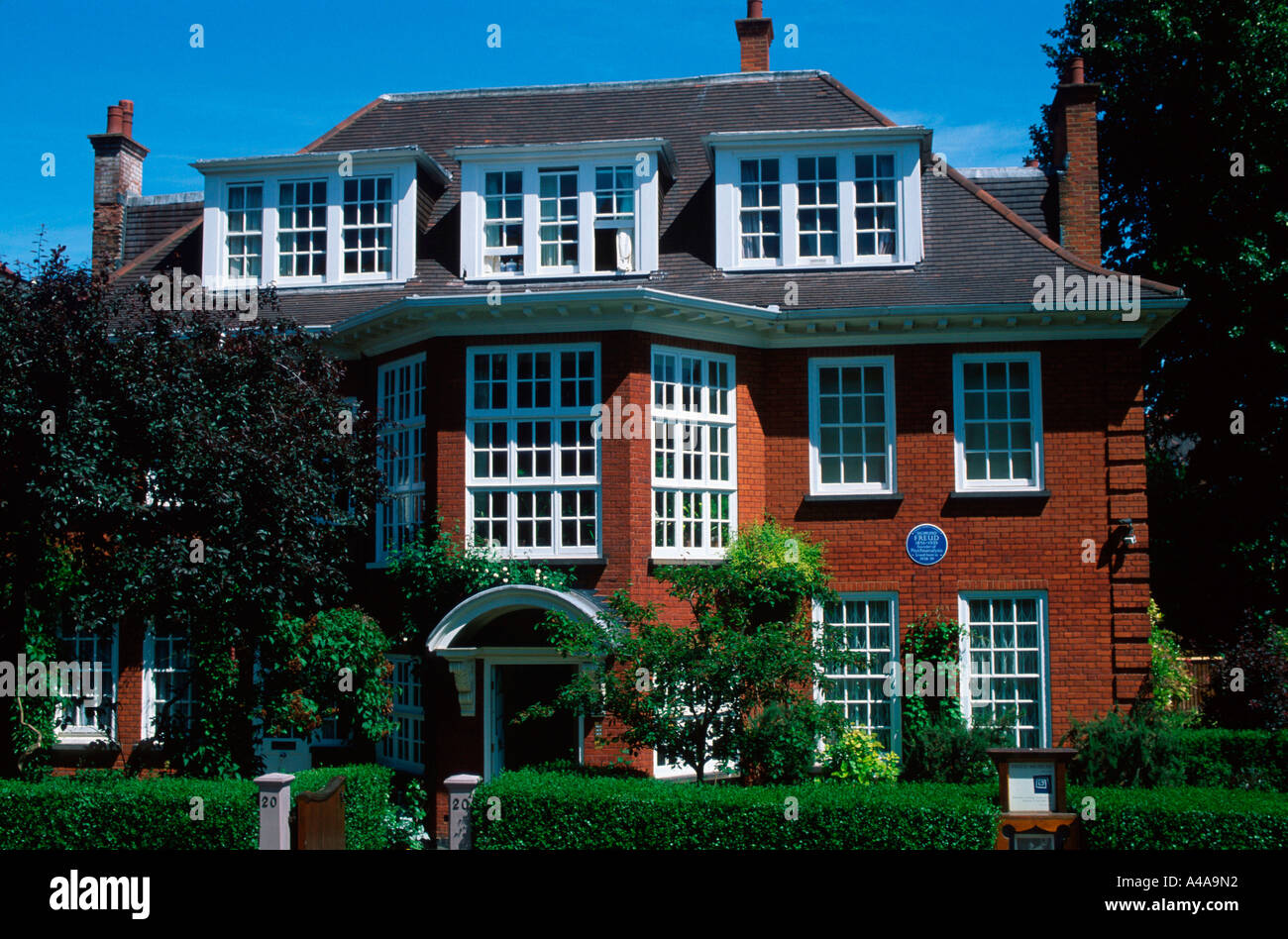 Sigmund Freud House / London Stock Photo Alamy