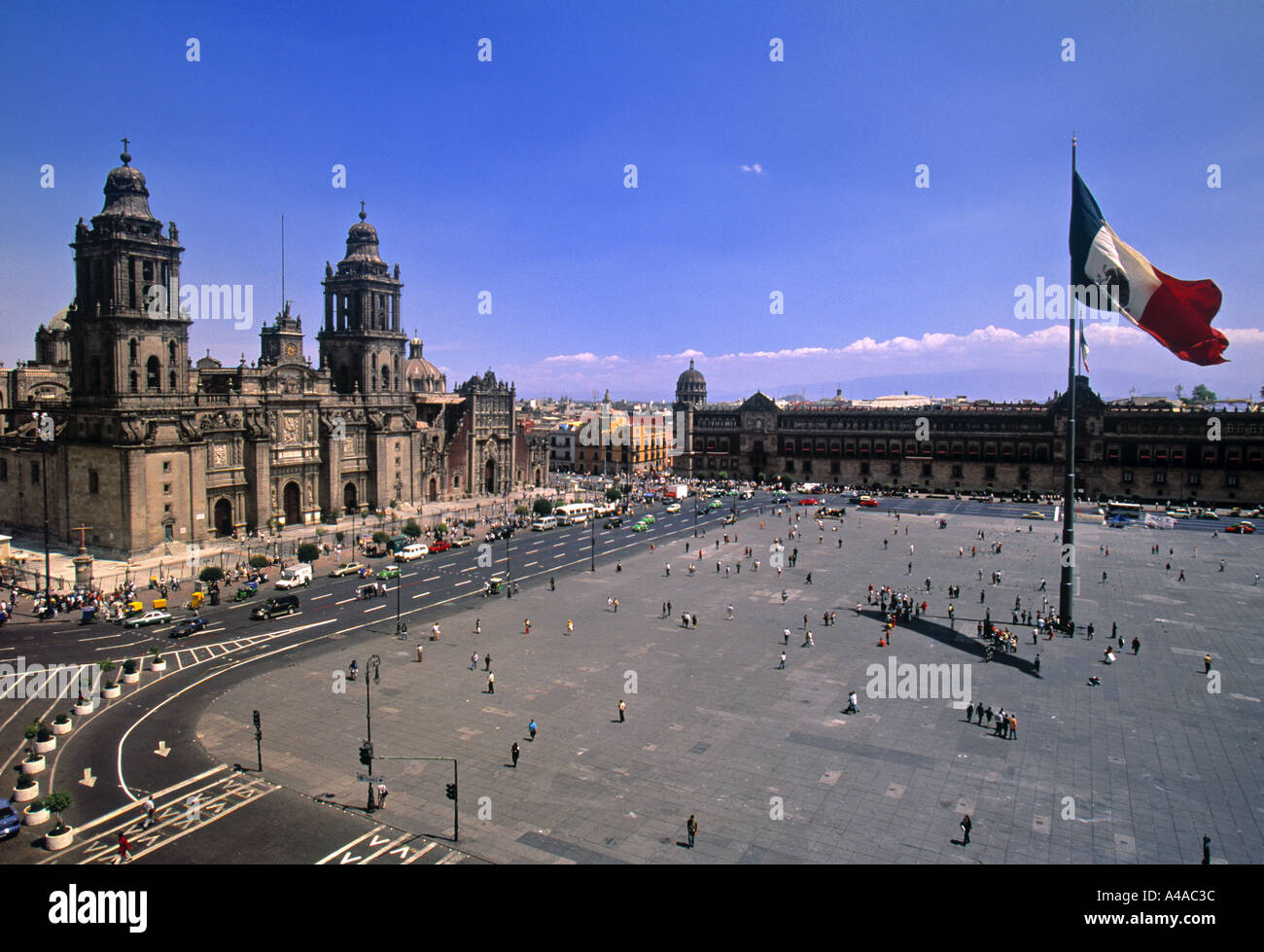 The Zocalo, Mexico City, Mexico Stock Photo