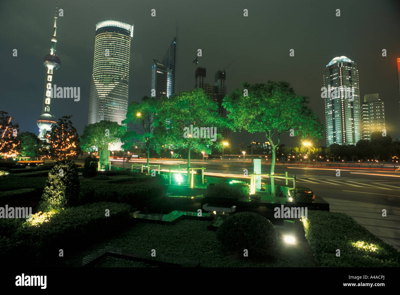 Skyline Pudong district Shanghai China Asia Stock Photo - Alamy
