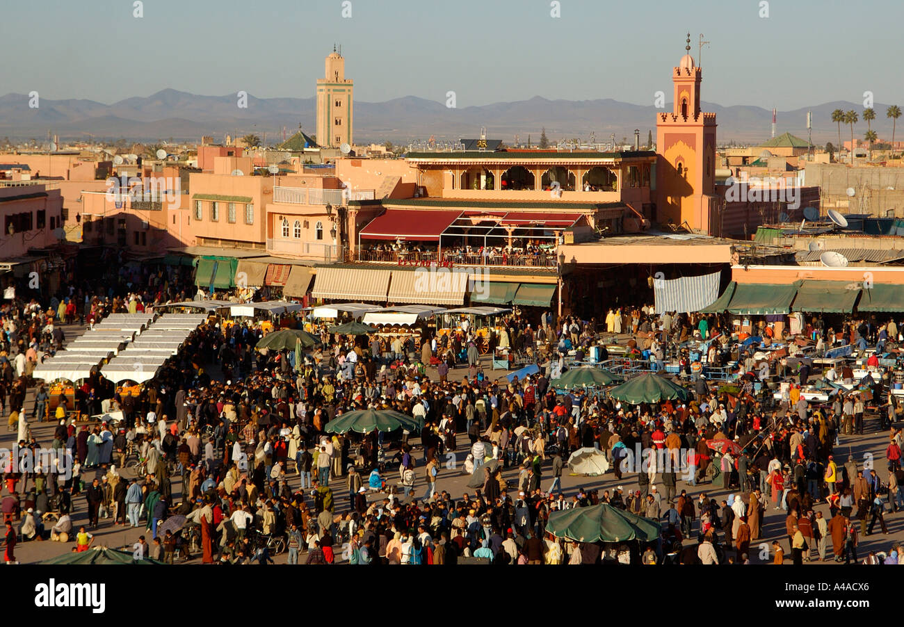 Djema el Fnaa Marrakech Stock Photo