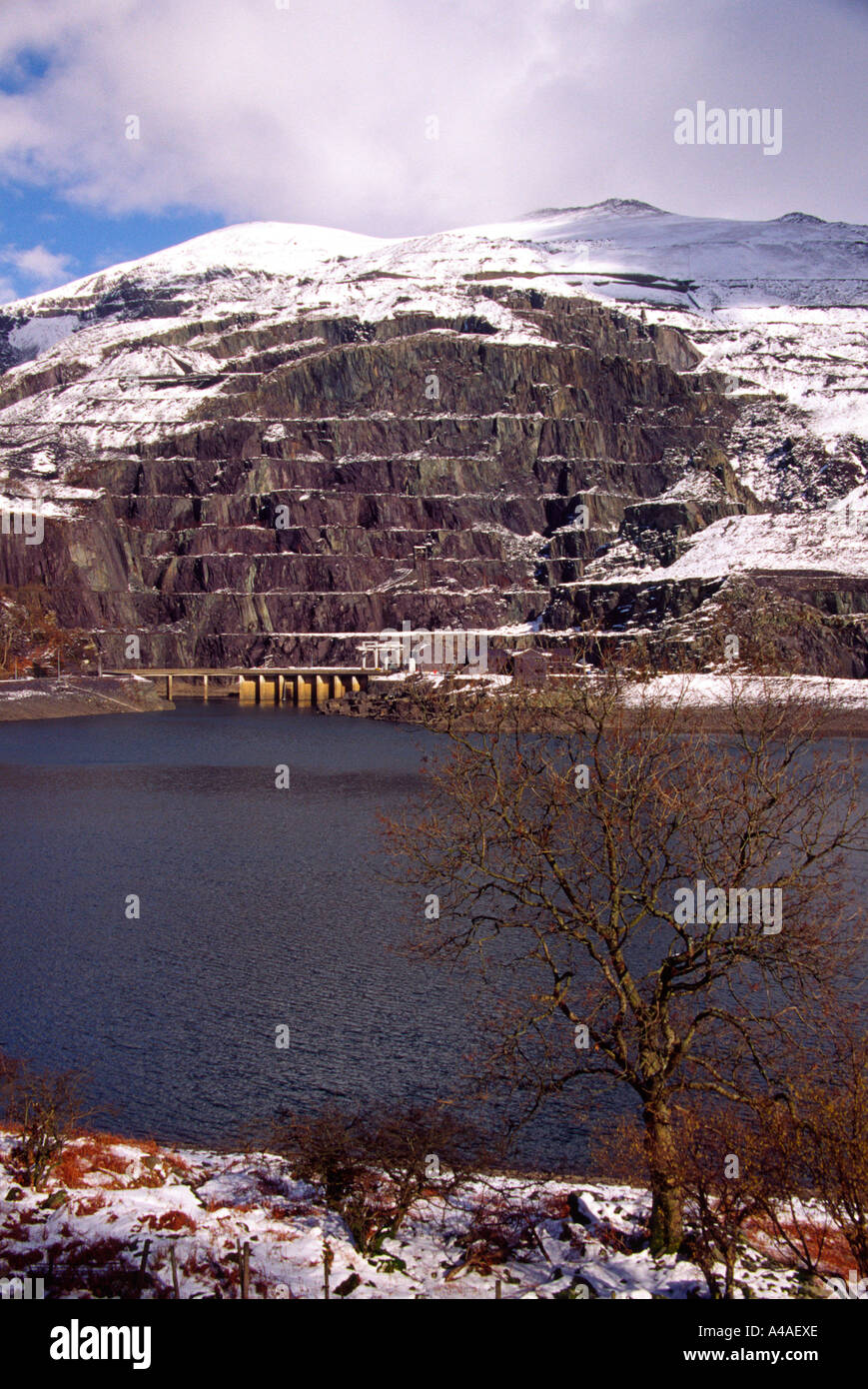 Dinorwic Slate Quarry, Llanberis Pass, North Wales, United Kingdom