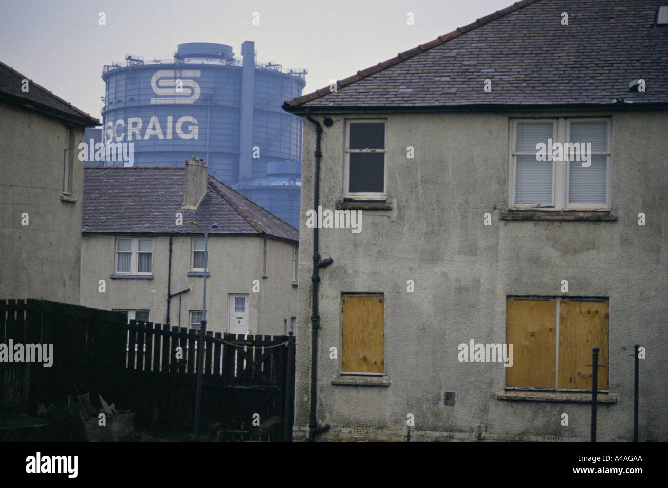 Motherwell, Scotland. Ravenscraig steel works, the town's main employer