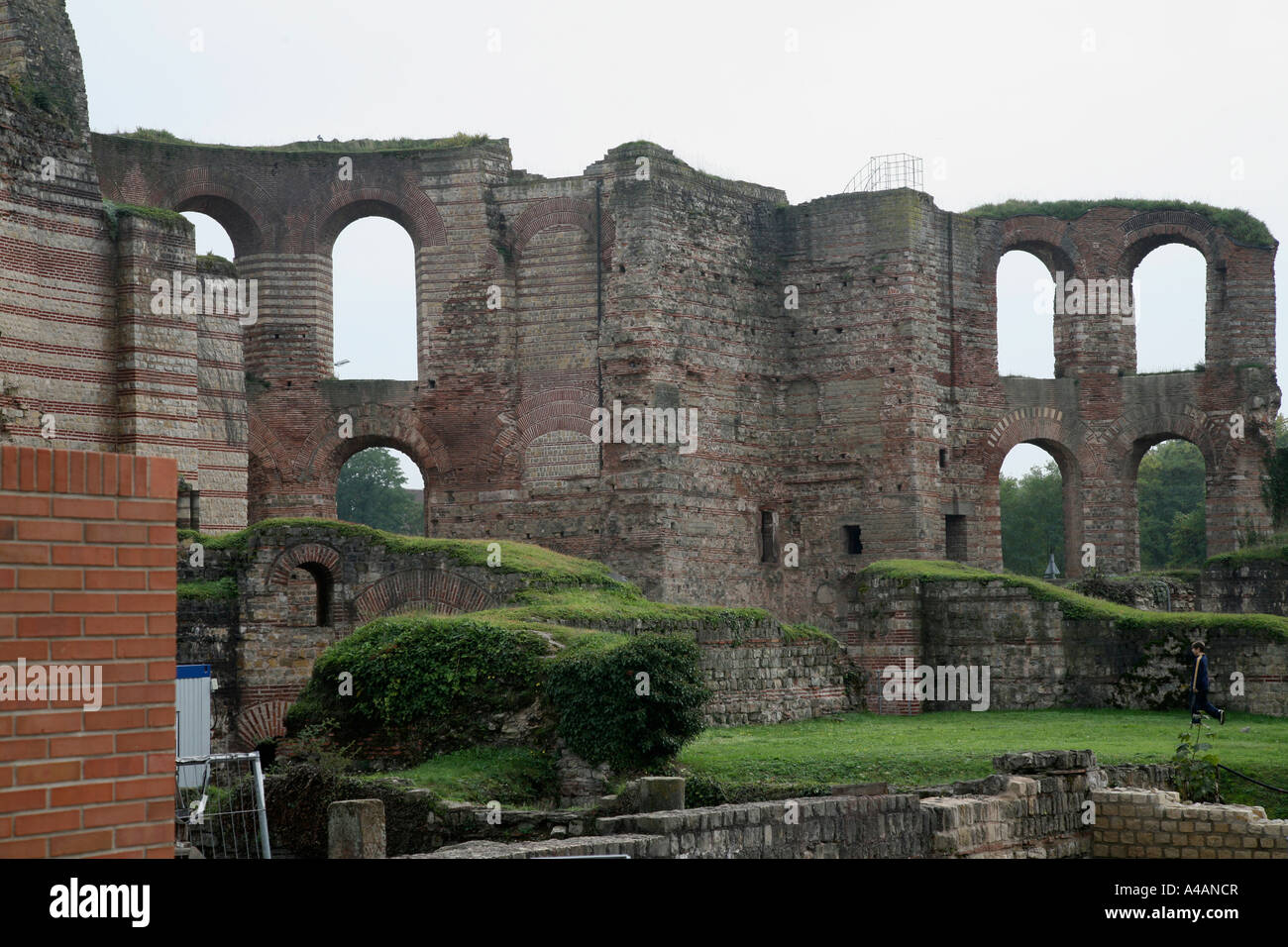 Ruins of Roman Bath in Germany Trier UNESCO World Cultural Heritage ...