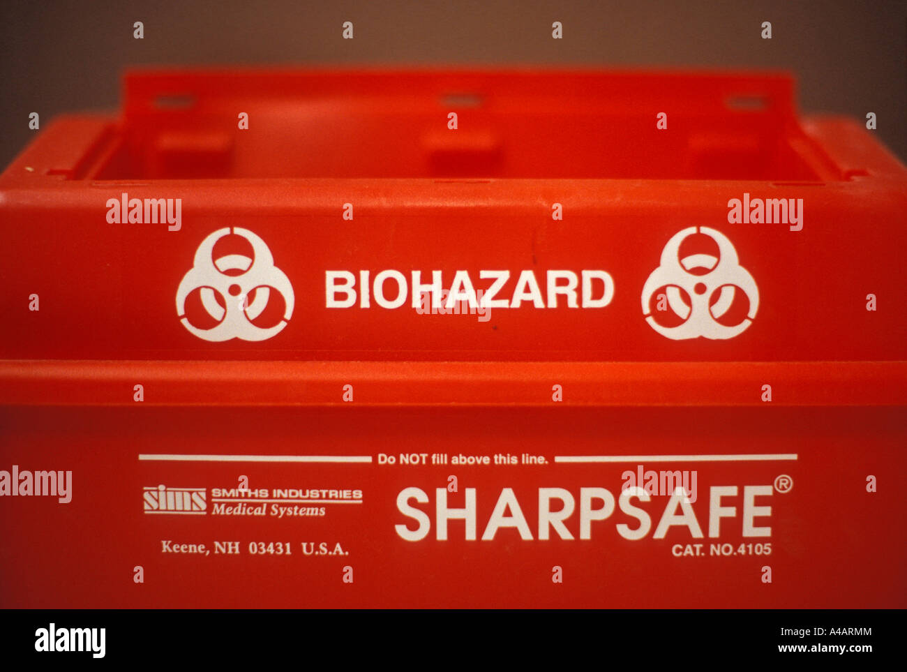 Disposal Box for Hypodermic Needles Stock Photo Alamy