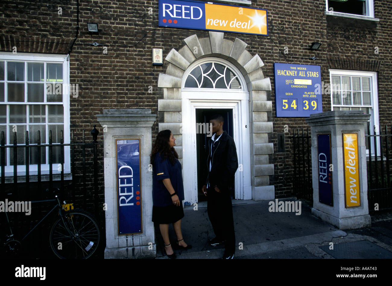 reed new deal job centre 2000 Stock Photo