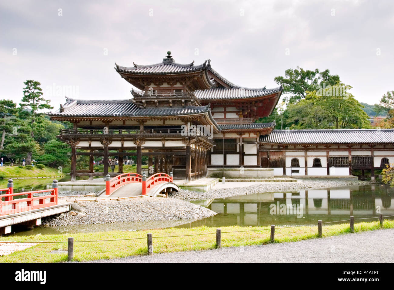 Byodoin Temple Uji Japan Asia Stock Photo Alamy