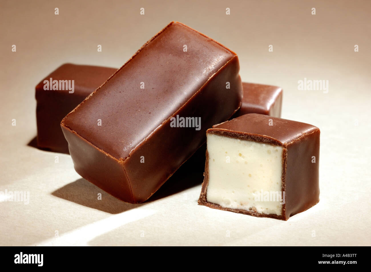 Chocolate candies Stock Photo