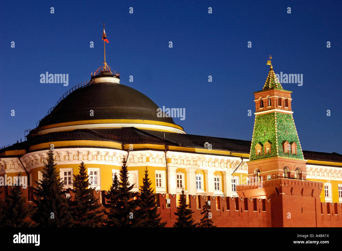 Moscow The Kremlin Stock Photo