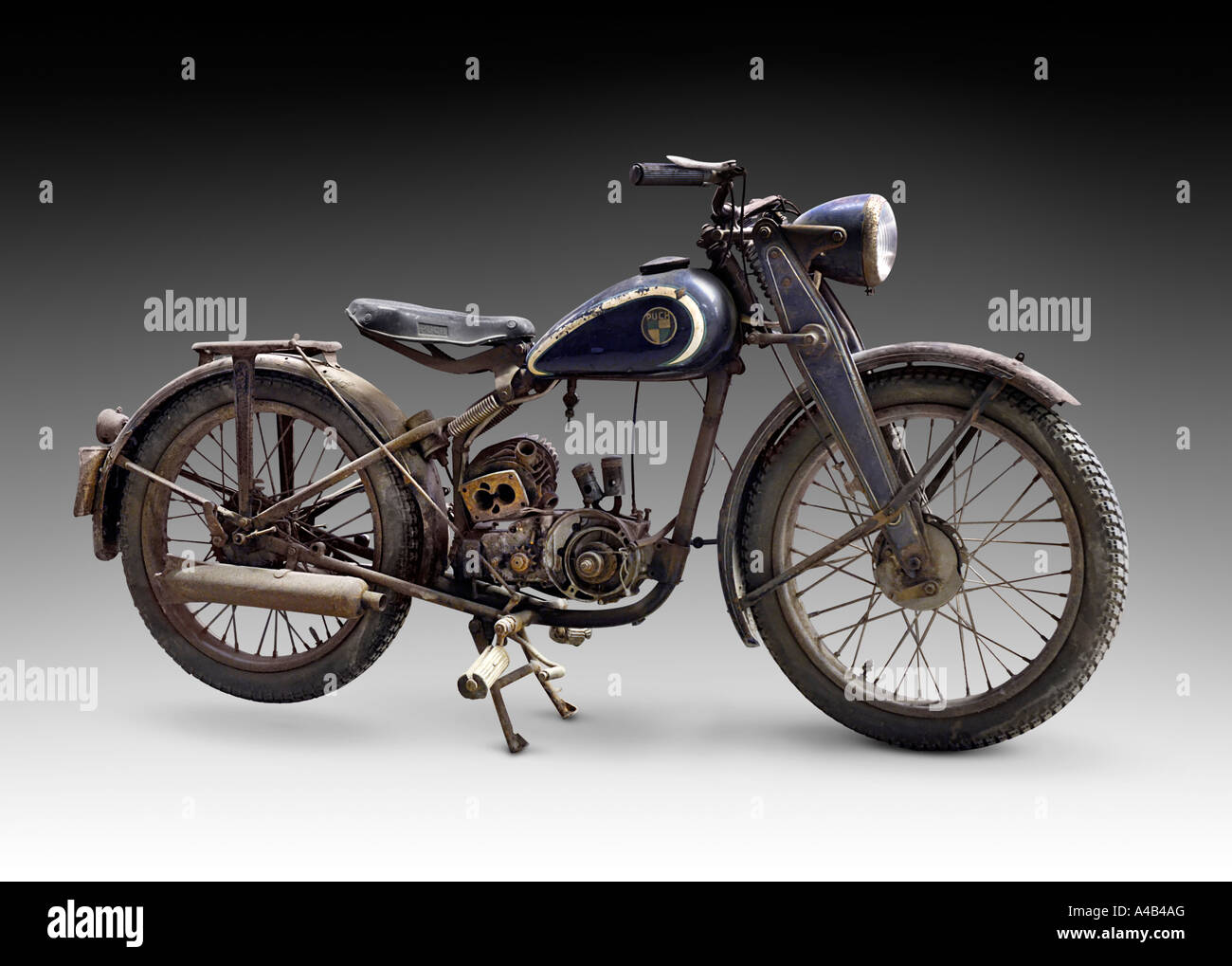 Old puch 125 vintage motorcycle hi-res stock photography and images - Alamy